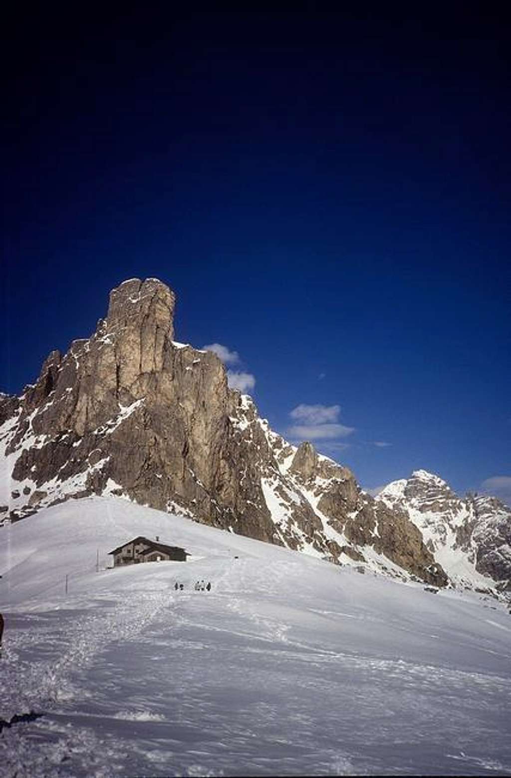 mont gusella from passo giau...