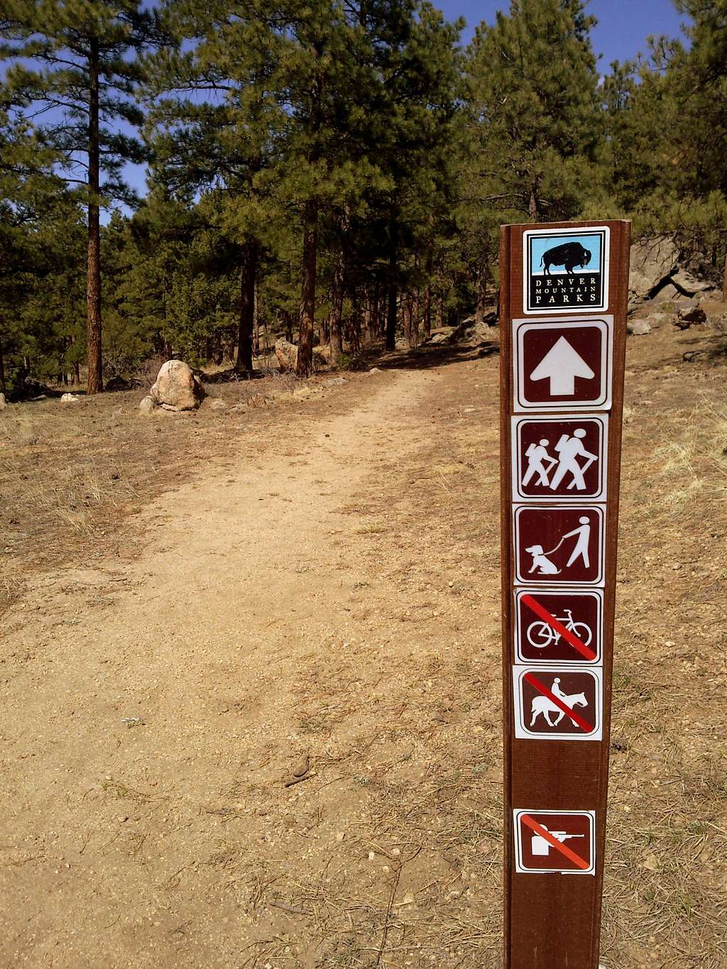 Trail to the summit