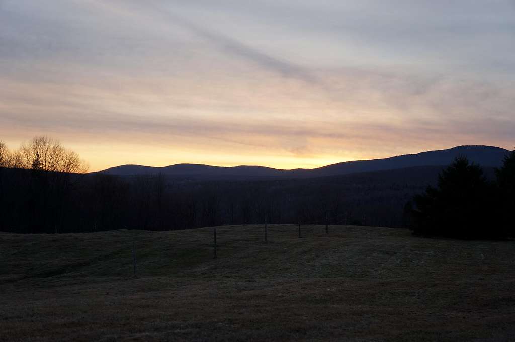 Green Mountain Sunset