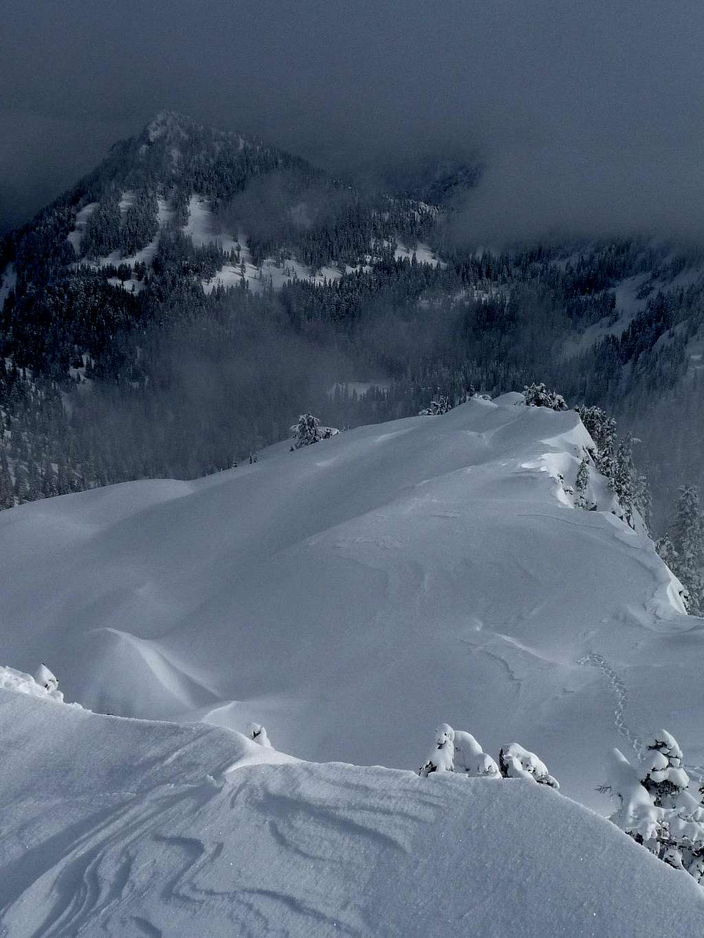 Beautiful Cornices on Chair Peak