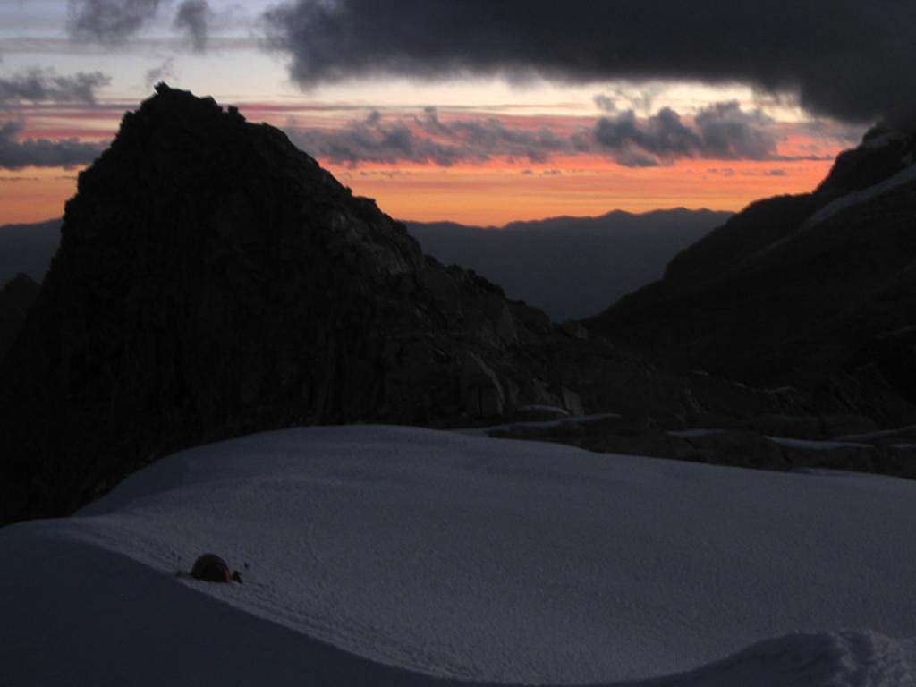 Twilight in the Cordillera Blanca