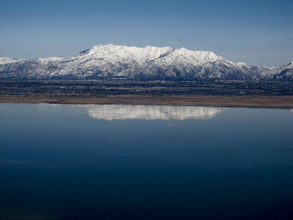 Mt. Odgen from Antelope Island