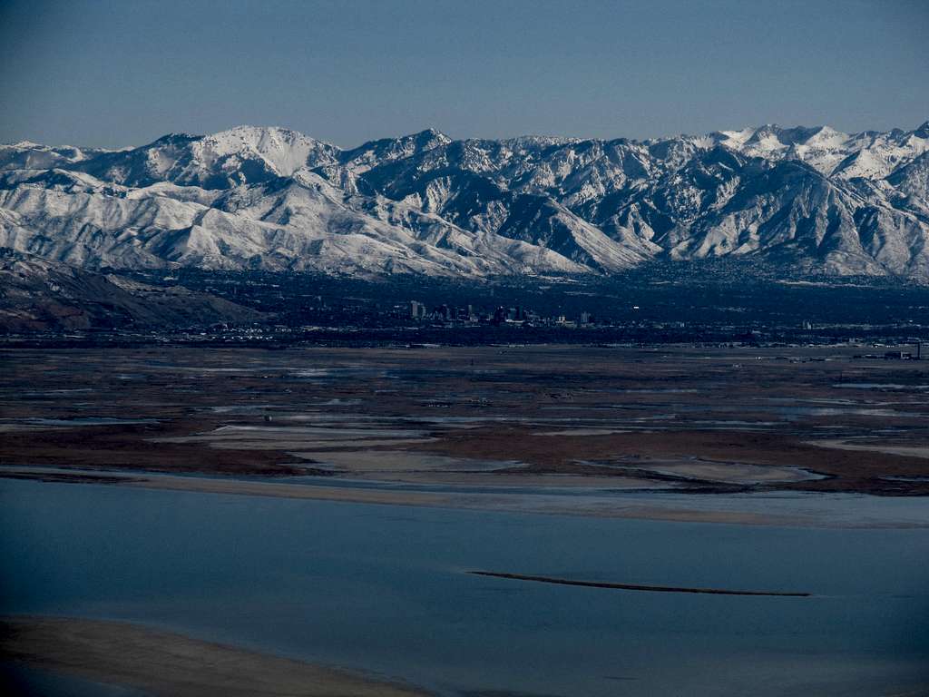 Zoom of Salt Lake City