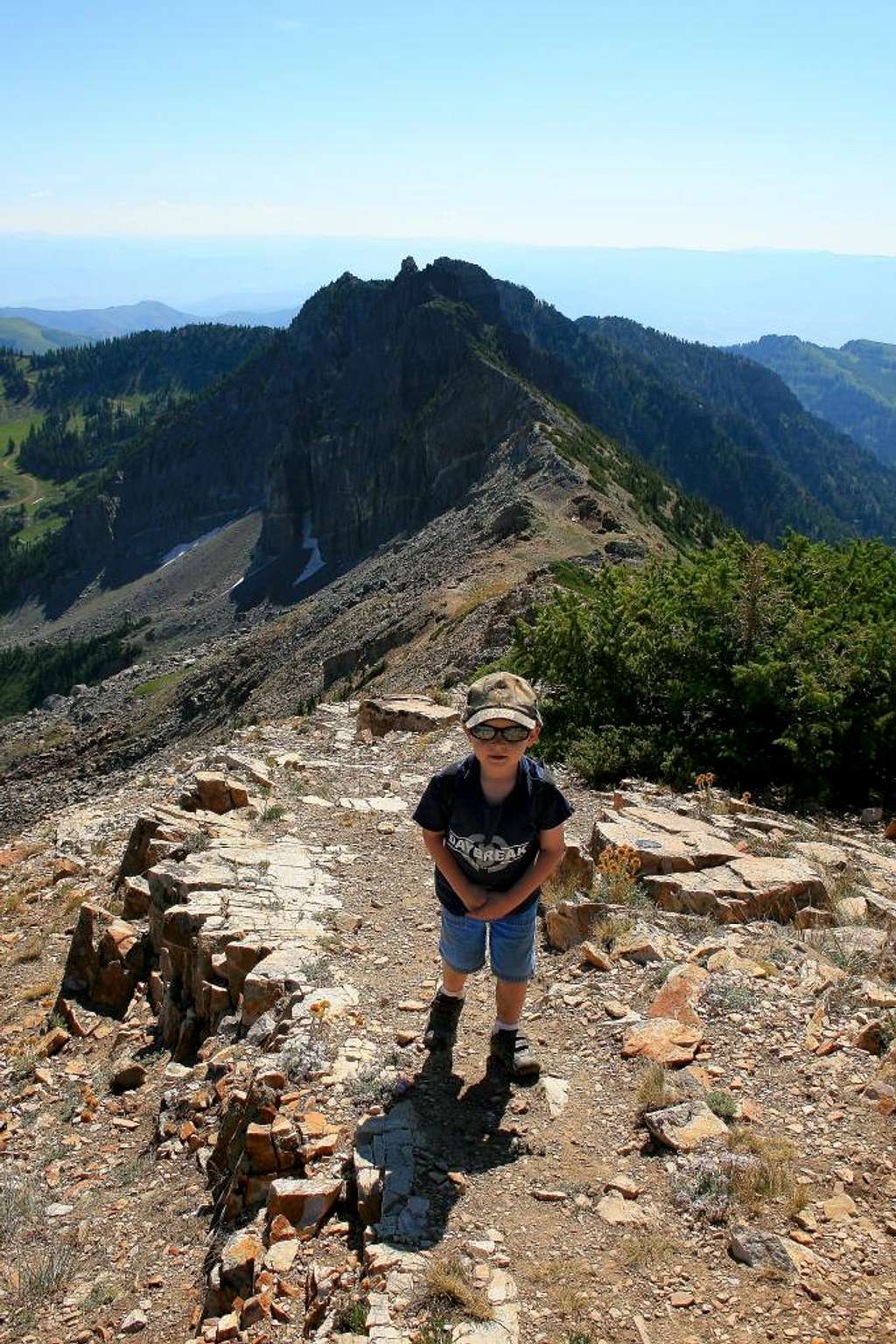 Hiking to Sugarloaf.