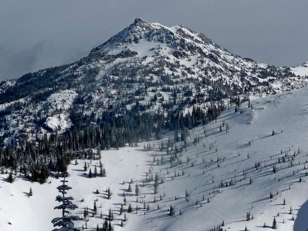 Mount Angeles during Winter