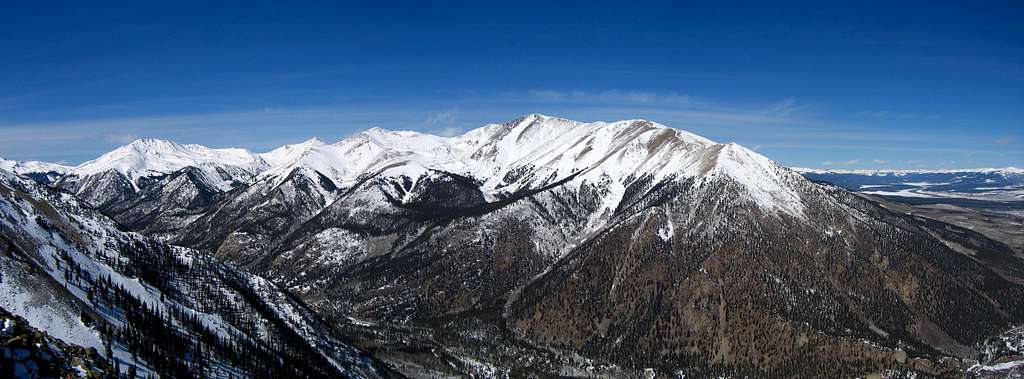 Mt. Elbert and Bull Hill