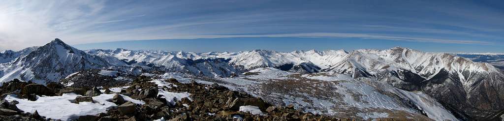 Rinker Peak Summit Panorama