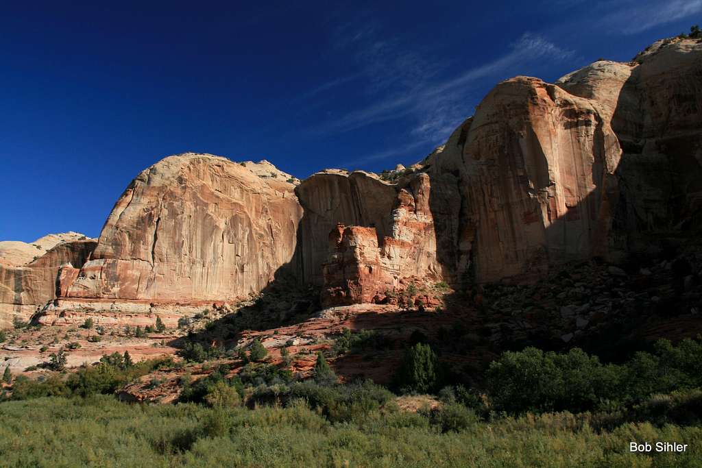 Cliffs of Calf Creek Canyon