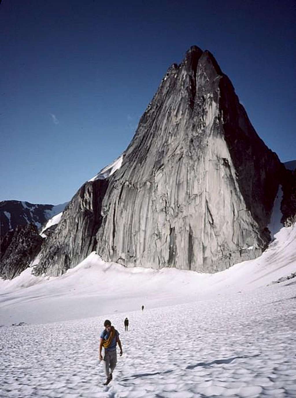 Snowpatch above Crescent Glacier