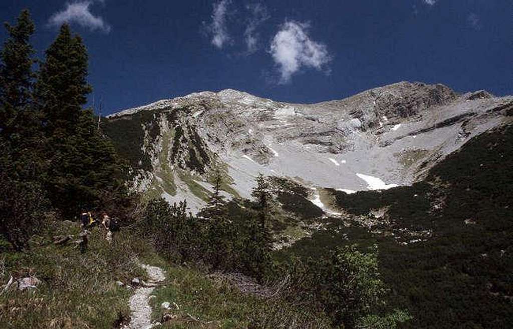 Summit of Daniel, seen from...