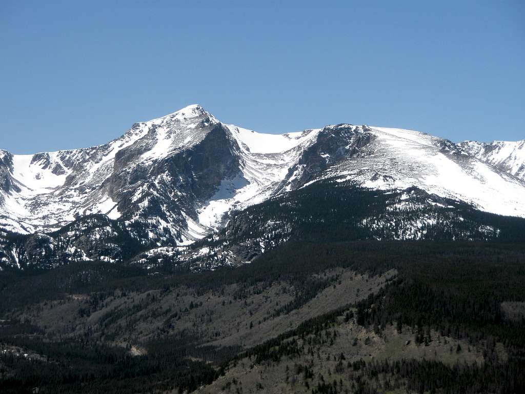 Hallett Peak and Flattop Mountain