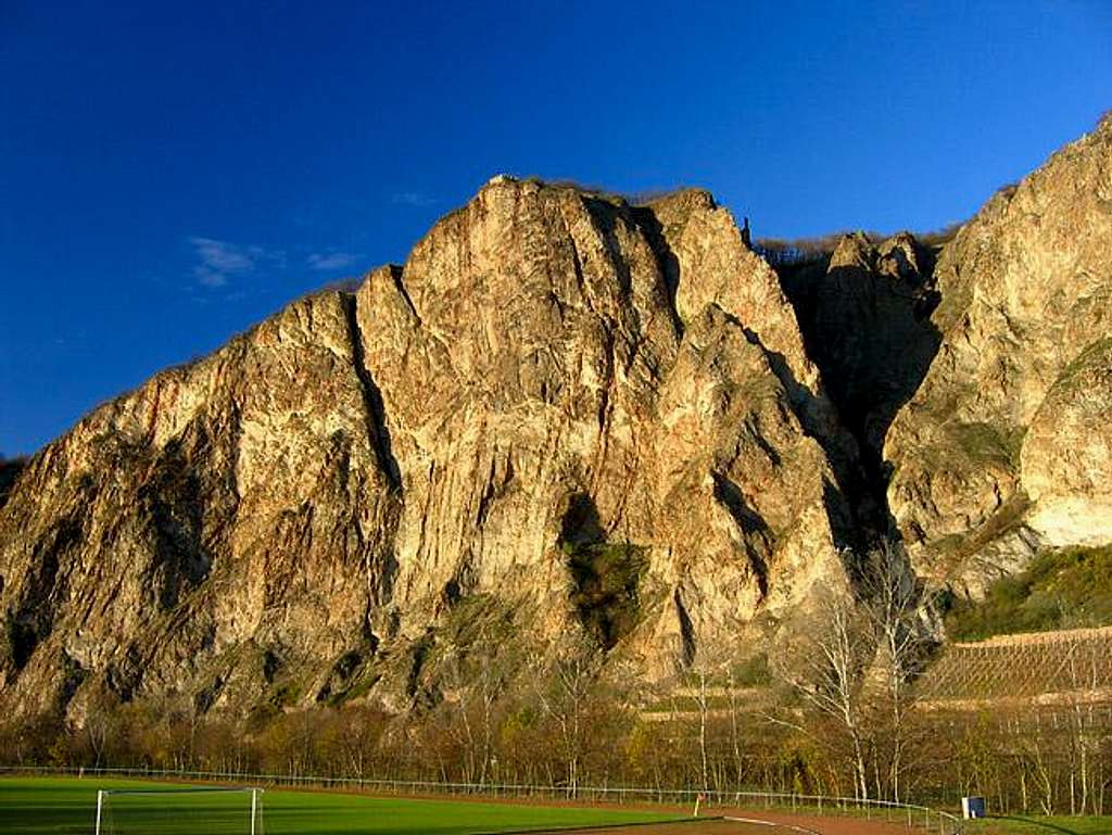 Bastei south face and...