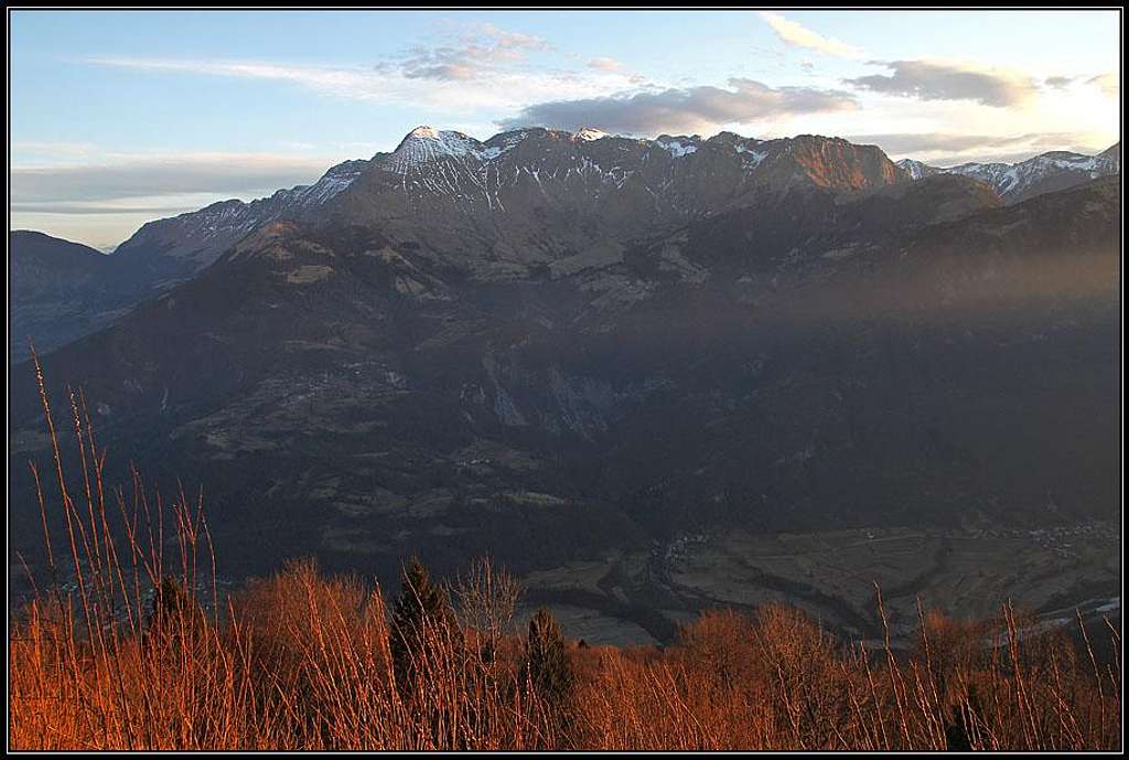 Krn from Kolovrat ridge