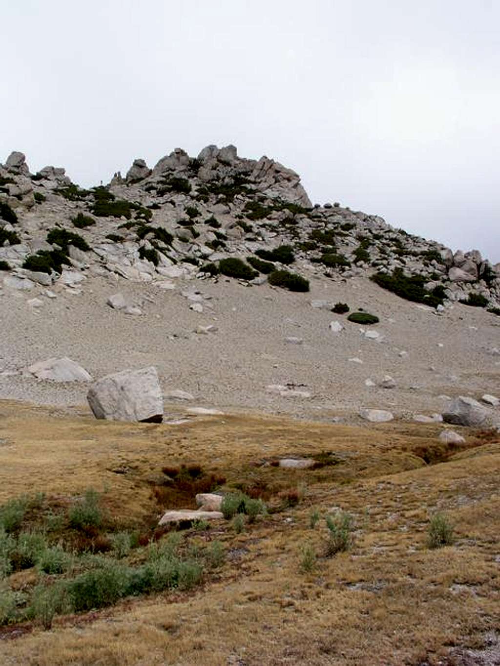 South face of Ragged Peak...