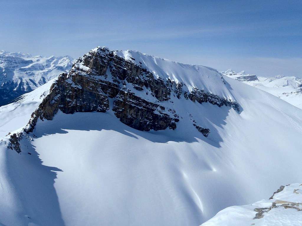 Mount Habel from Rhonda - Wapta Icefield
