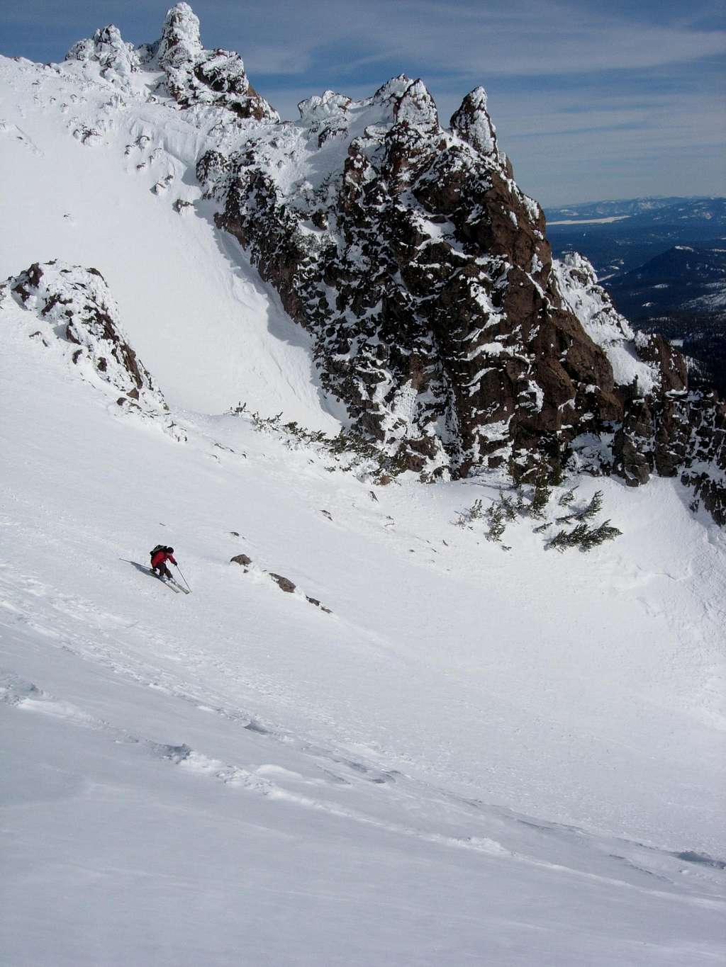 Lassen Peak Ski Descent