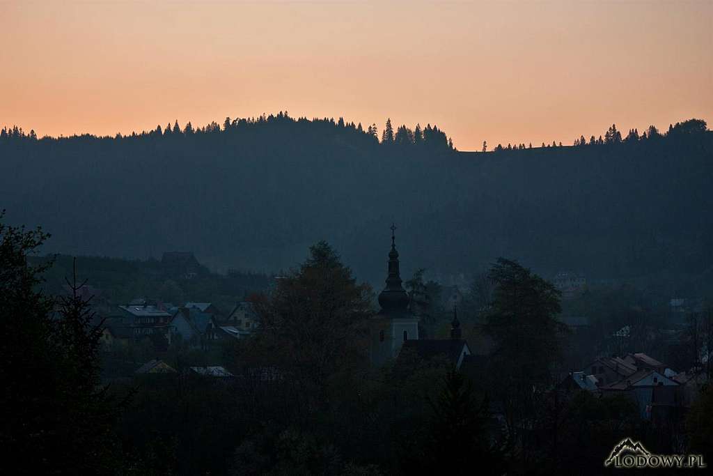 Lapsze Nizne at dusk