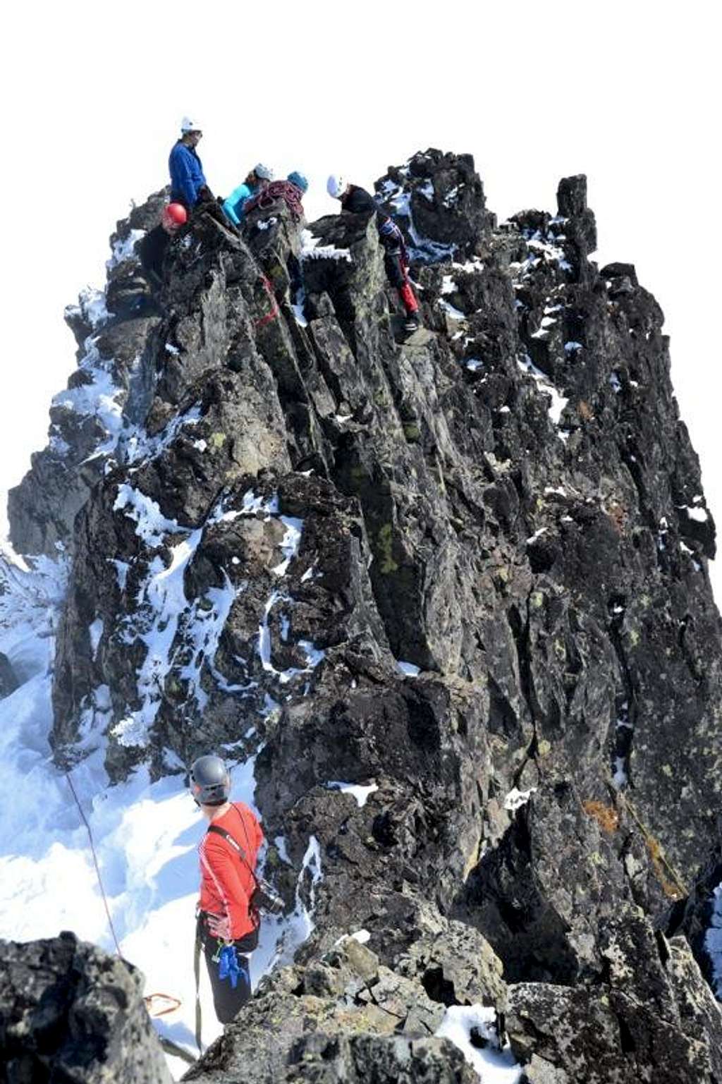 The Castle summit ridge