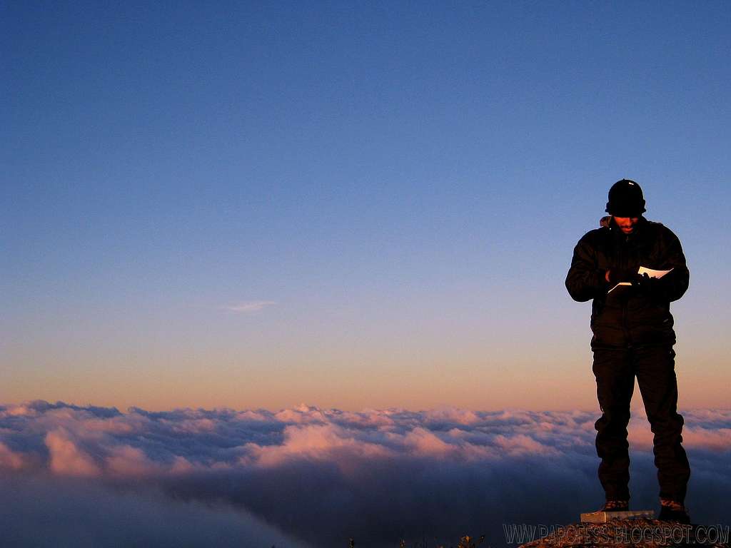Me. Selado Peak summit