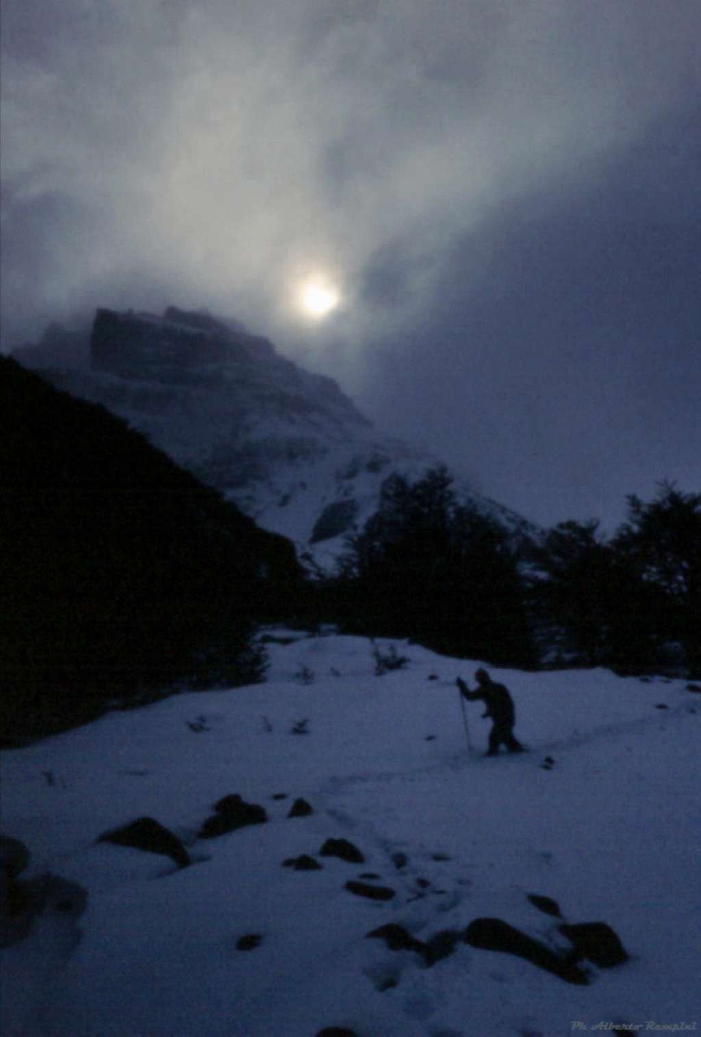 Moonlight, Patagonia