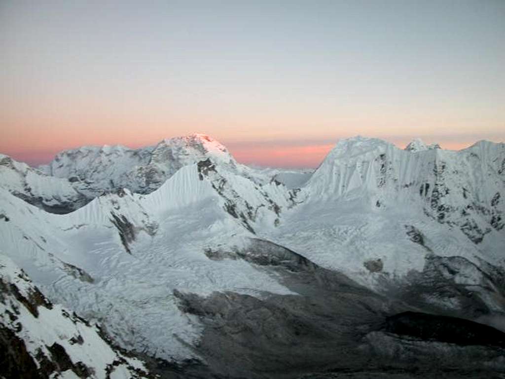 Sunset from Camp 2 (6000m)
