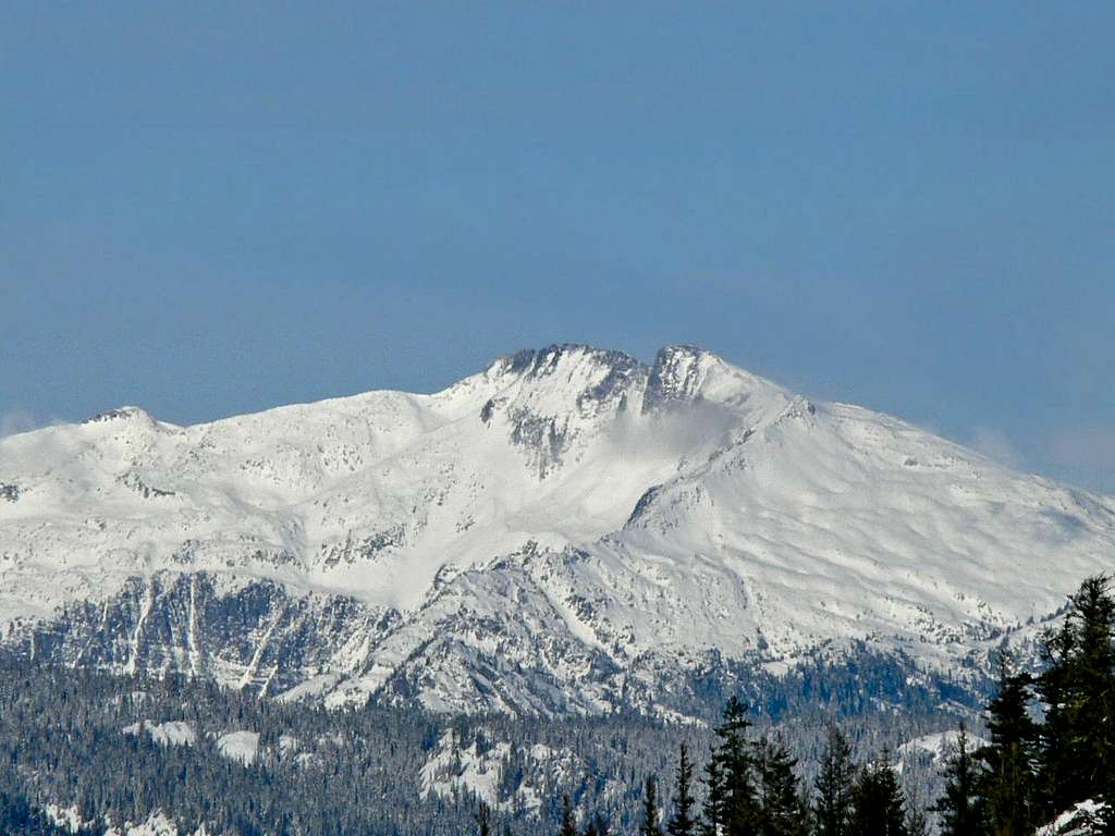 Mount Hinman in the Distance