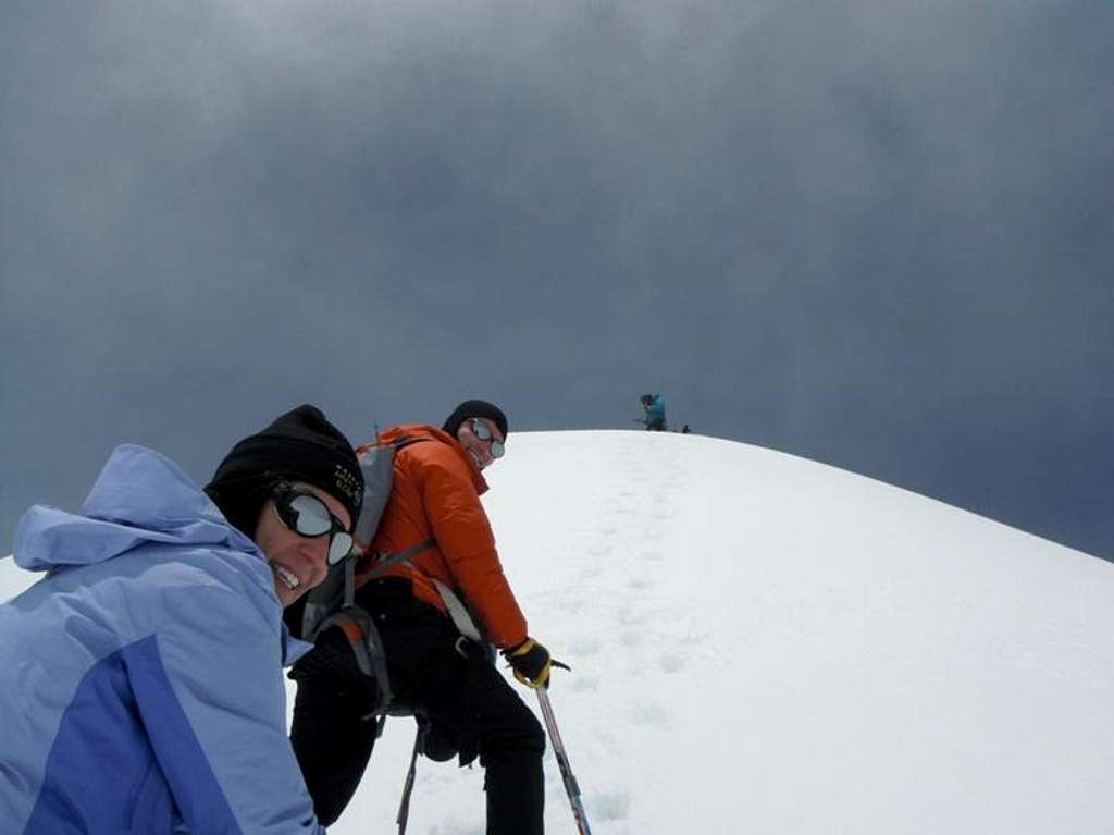 Ritacuba Blanco Summit climb