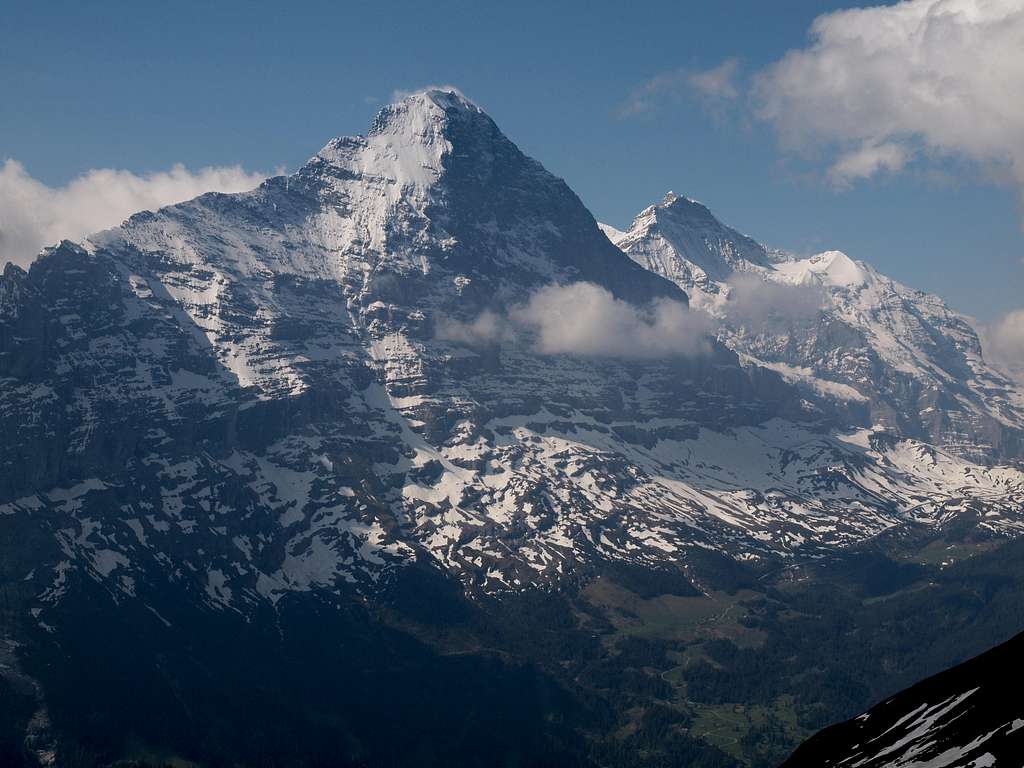Eiger and Jungfrau ...