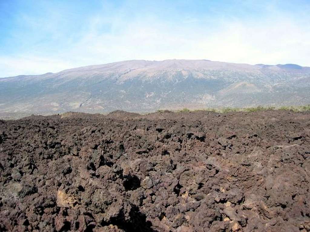 Mauna Kea from Saddle Road...
