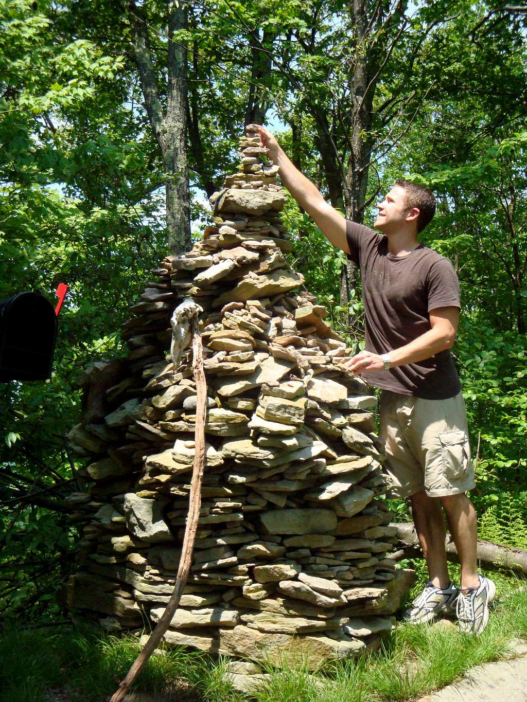 adding to the cairn