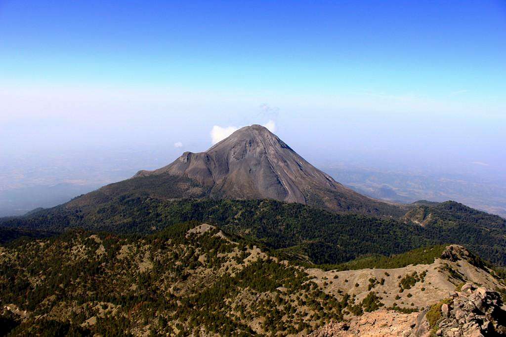 View from Nevado de Colima