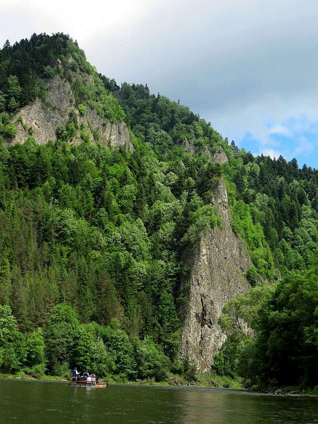 Begining of Dunajec River Gorge
