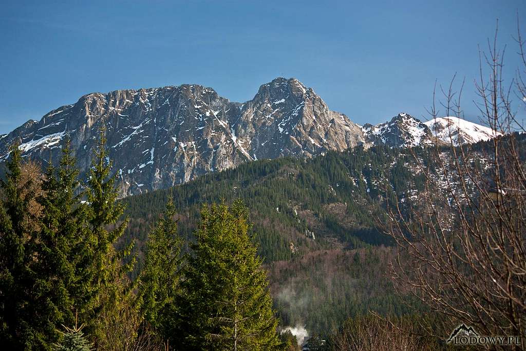 Giewont from North