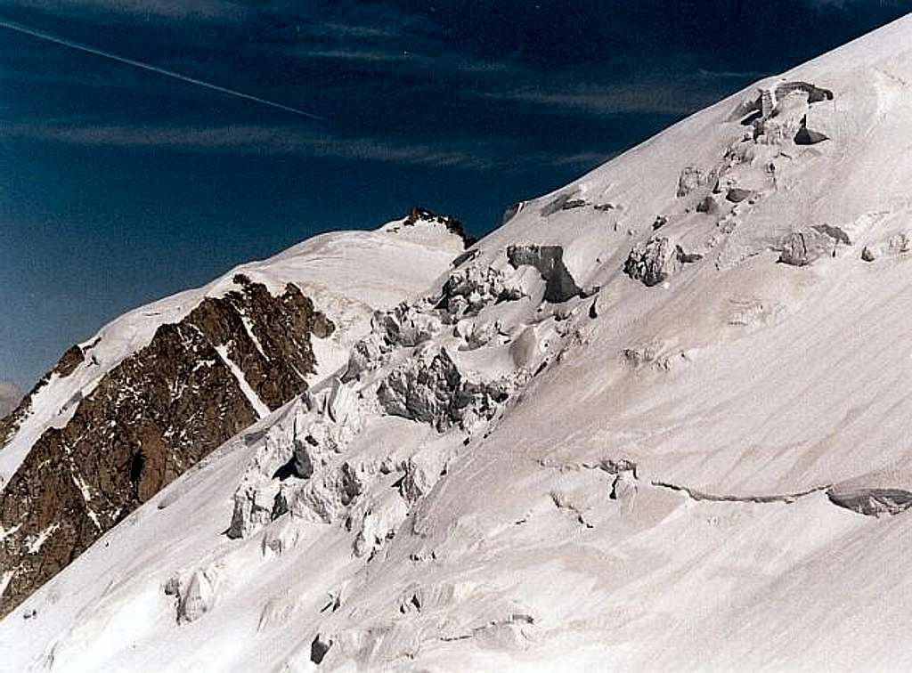 Mont Maudit from Aiguille du Goûter