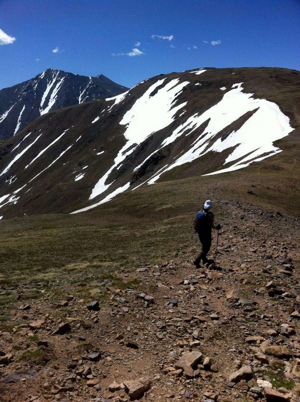Hiking the Continental Divide in Colorado