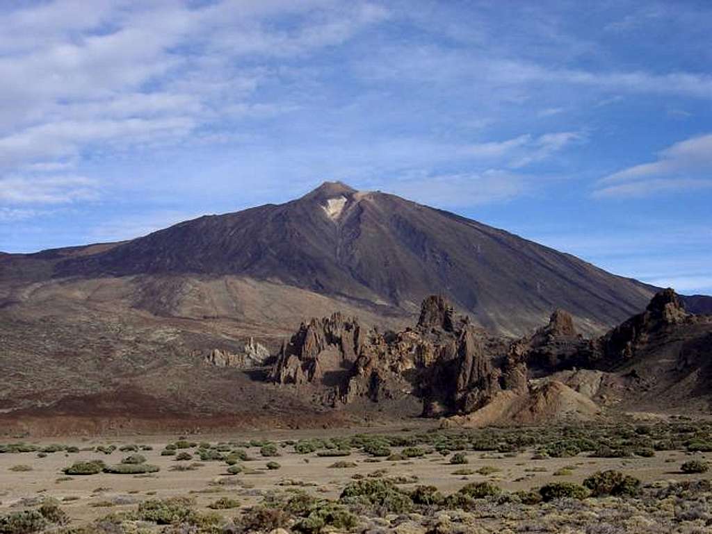 The peak Teide & R. de García