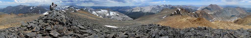 Excelsior summit panorama