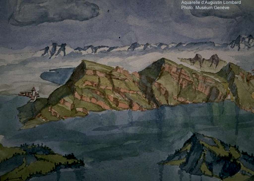 Rigi, painting from Augustin...