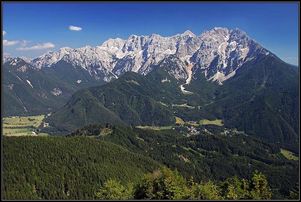 Jezersko and its mountains