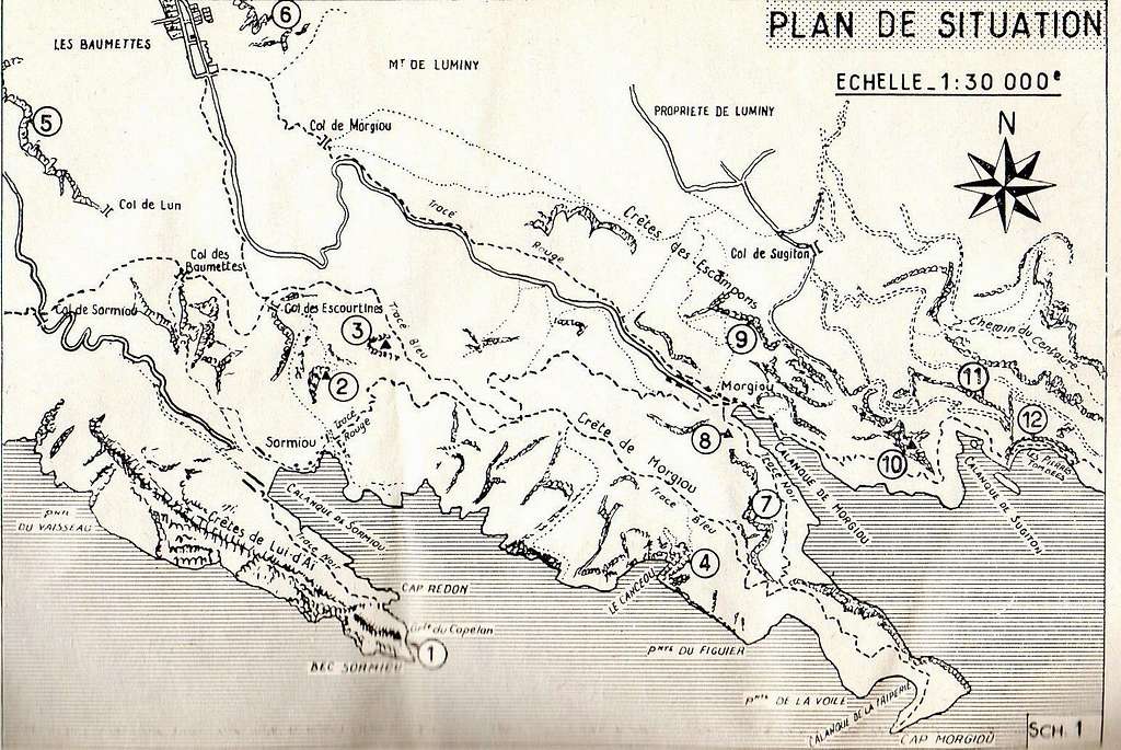 Morgiou Map