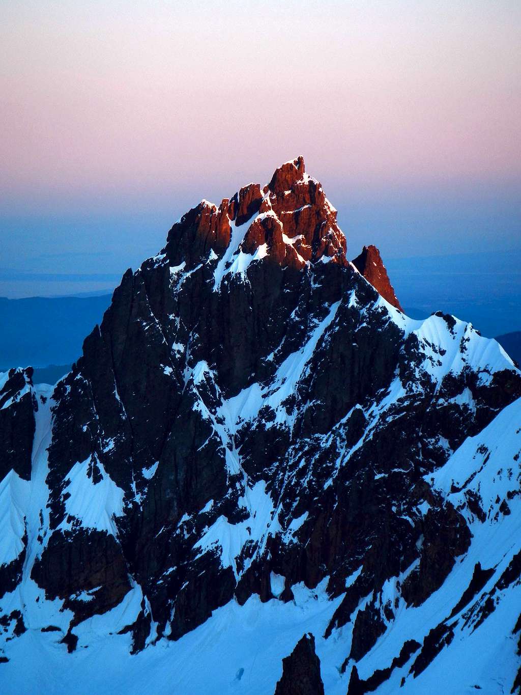 Lincoln Peak Alpenglow