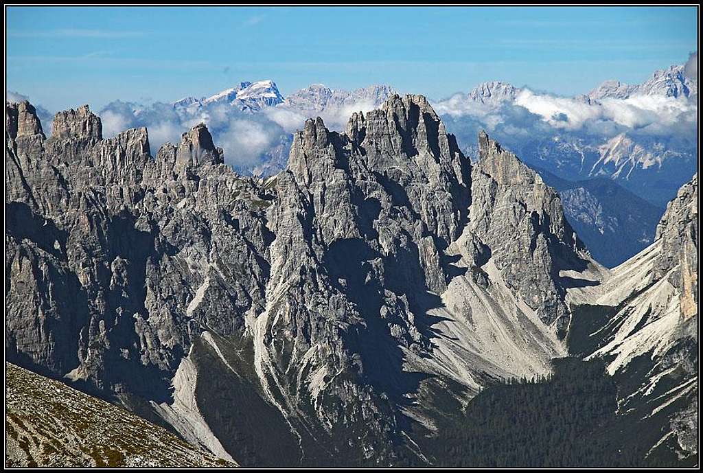Dolomiti d'Oltre Piave from Bivera