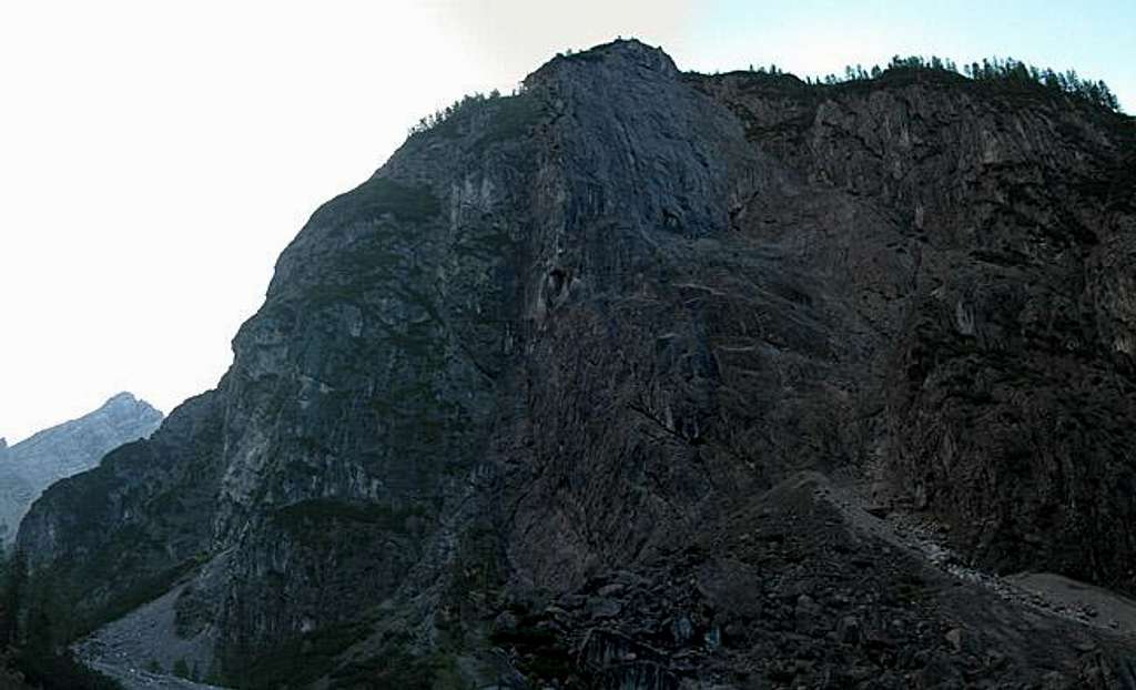 The Soleck north-west face,...