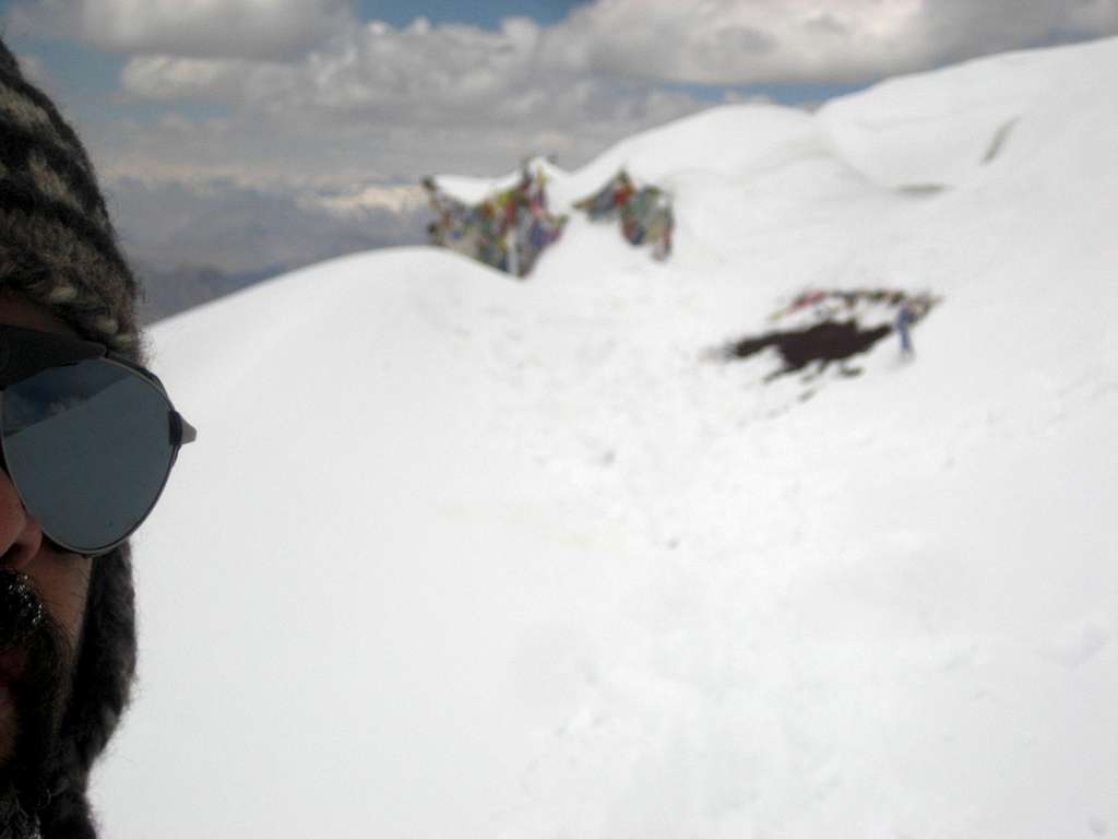 (Partially) Me, on the Summit of Stok Kangri