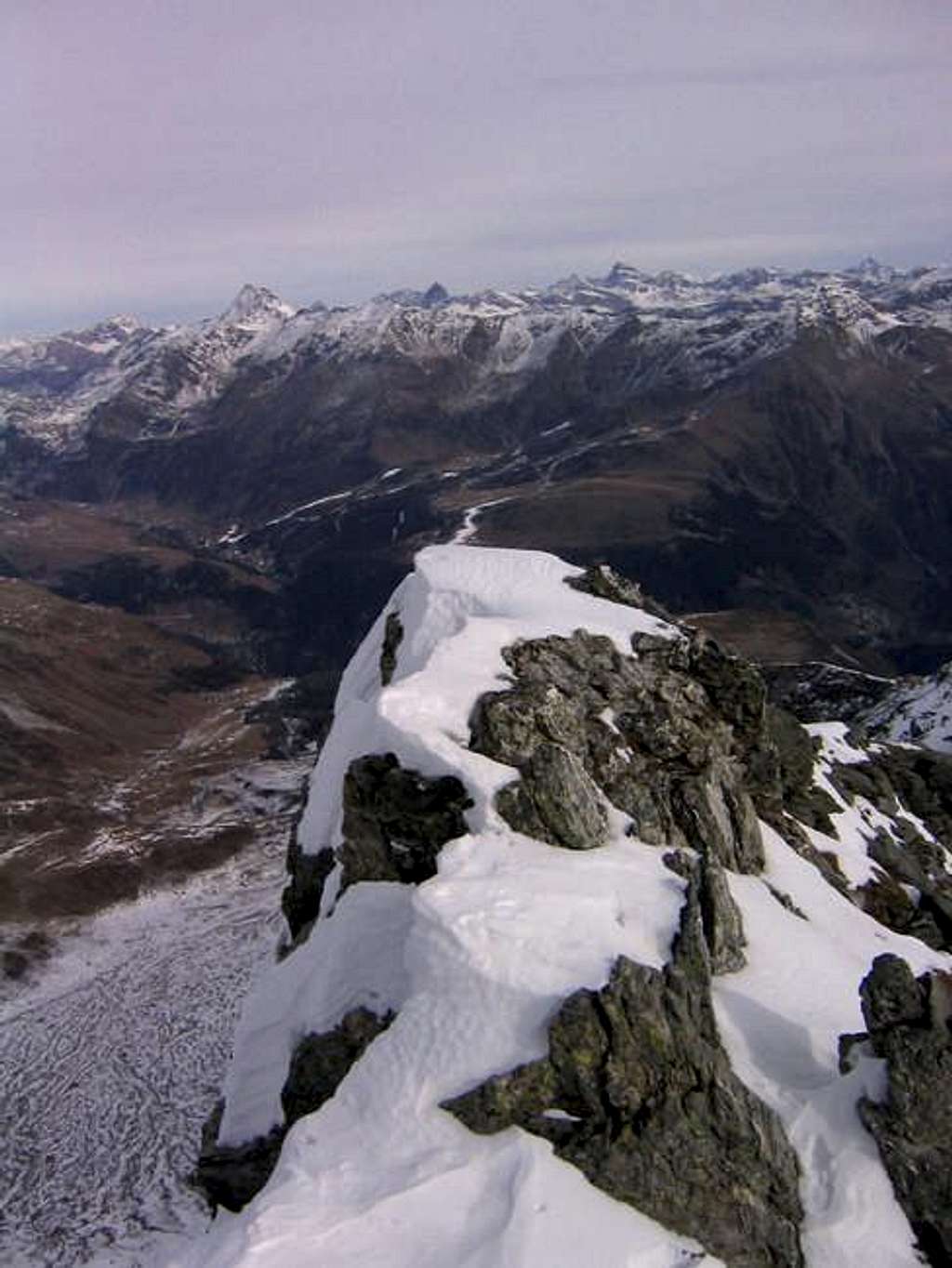 The north-east ridge.