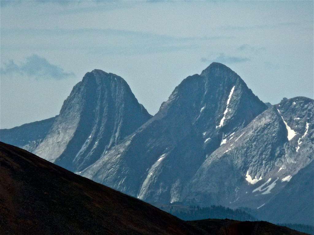 Vestal Peak and Arrow Peak