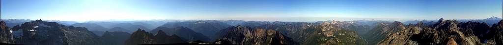 Columbia Peak summit pano