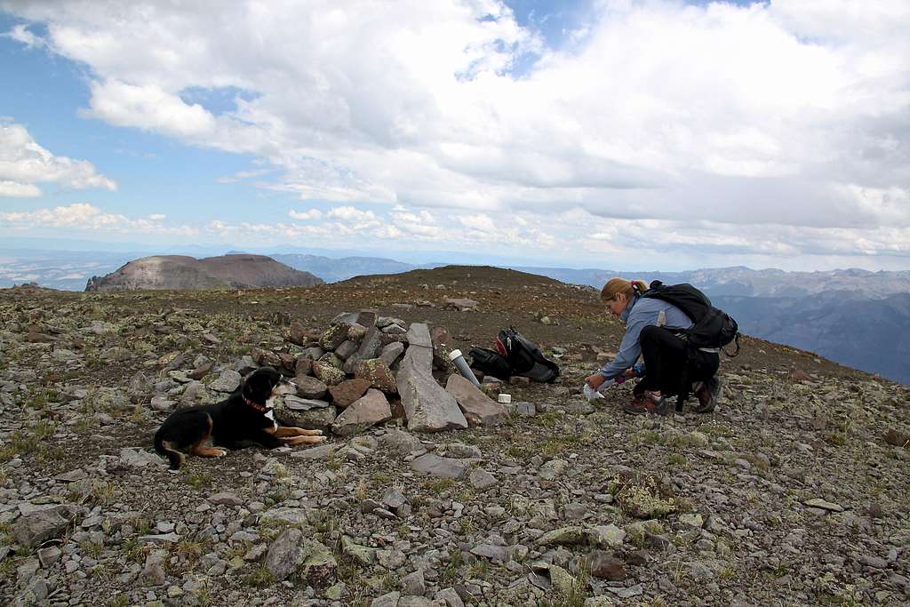 Potosi's large summit