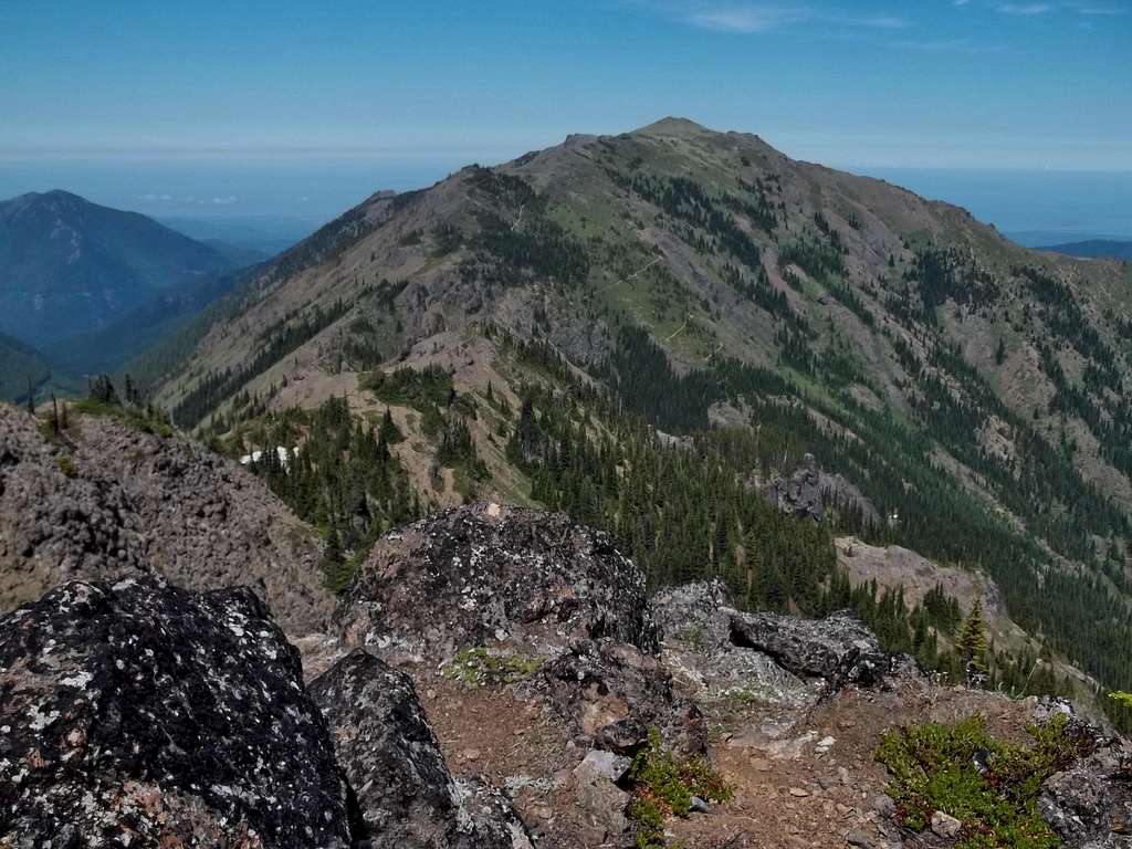 Mount Townsend from the summit