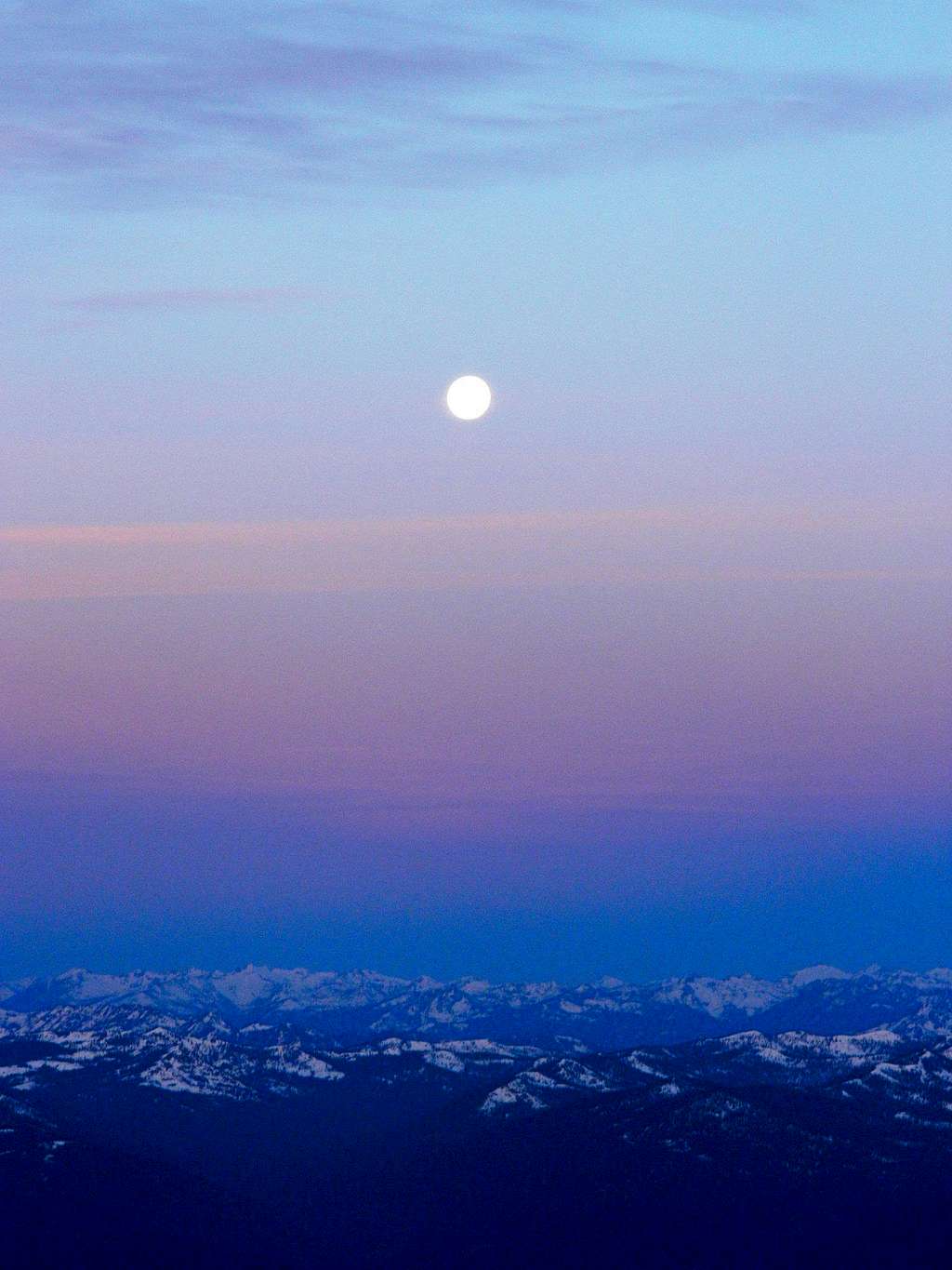 Moonset at Sunrise